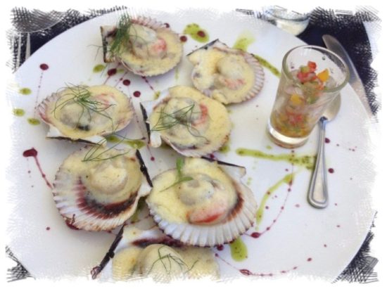 Casablanca Valley Scallops at Viñamar