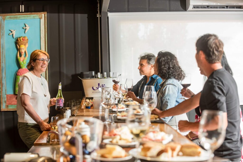 Wine Tasting at Atilio y Mochi in Casablanca, Chile